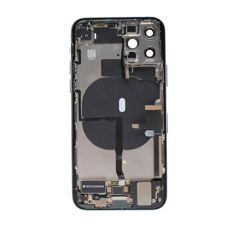Rear Housing with Full Set Parts for iPhone 11 Pro-Matte Midnight Green (Purple) Rear Housing with Full Set Parts for iPhone 11 Pro-Matte Midnight Green (Purple)